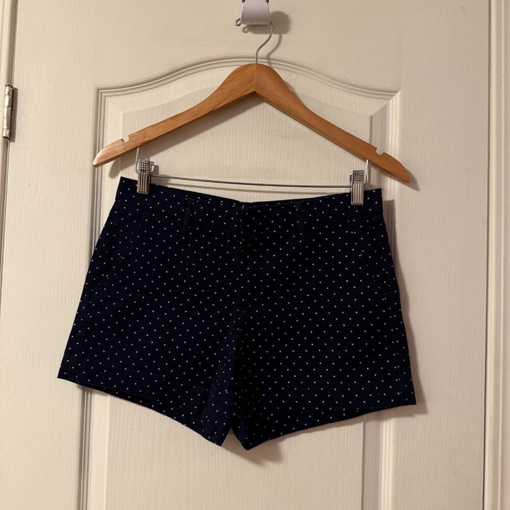 ⭐️ $5, spend over $20 - Joe Fresh Navy Blue And White Polka Dots Shorts, Size: 2